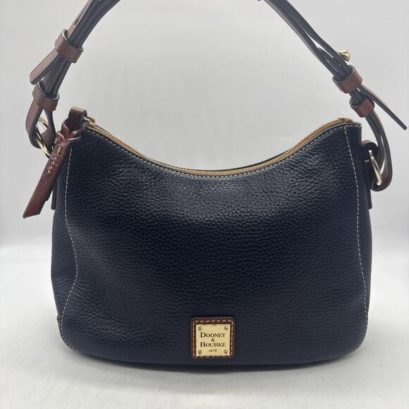 Dooney & Bourke Pebble Grain Small Kiley Hobo Blue L.N.C. R1690 Flawless - Picture 1 of 6